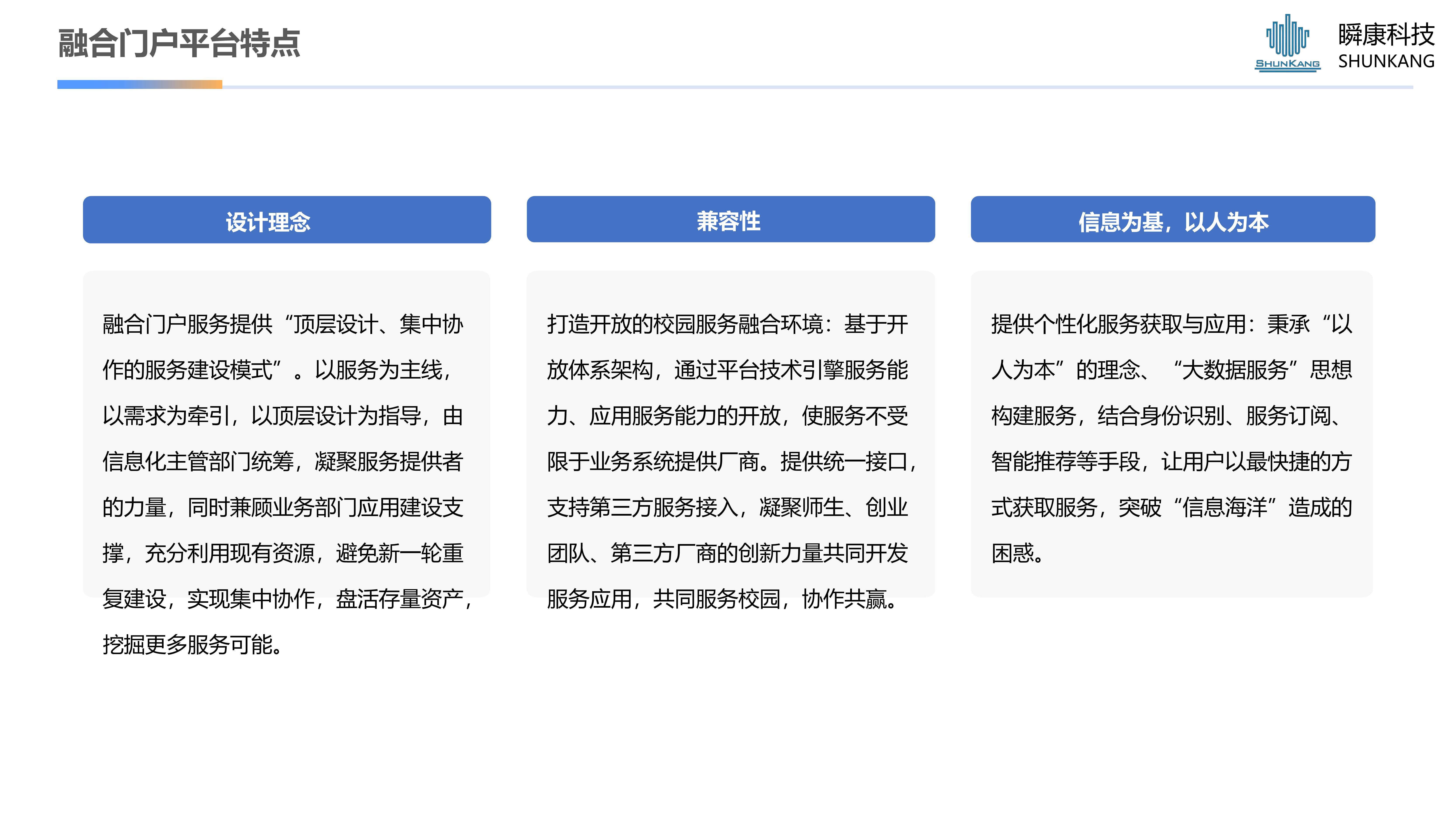 融合门户平台